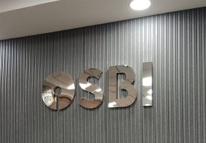 Golden Metal Letter