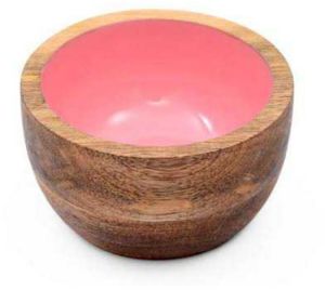 Wooden Enamel Bowls