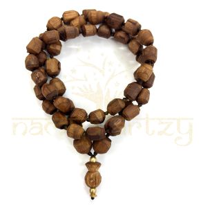 108 Natural smooth Beads Tulsi Mala