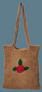 Jute Shoulder Bag