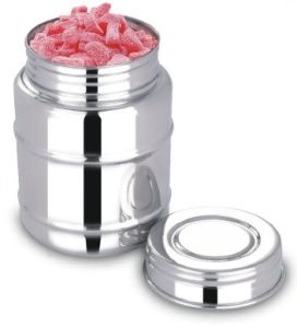 Stainless Steel Horlicks Container