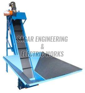 Mild Steel Hopper Belt Conveyor