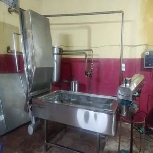 Direct Heat Fryer Machine