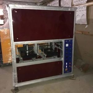 Double Die Crank Paper Plate Making Machine