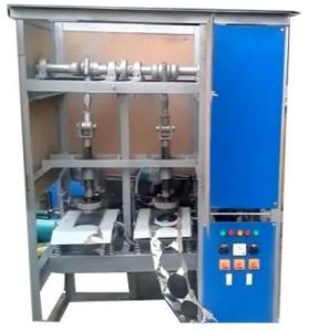 Double Die Disposable Paper Plate Making Machine