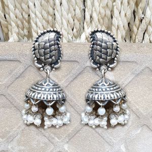 Antique Silver Earrings