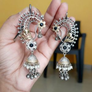 Imitation Oxidized Earrings