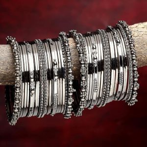 Traditional Silver Bangles