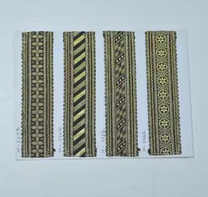 5 Cm Premium High Quality Applique Border Jacquard Lace