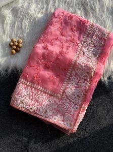 Ladies Organza Saree