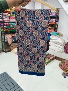 Ladies Ajrakh Saree