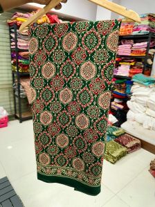 Ladies Ajrakh Saree