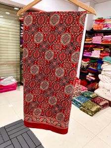 Ladies Ajrakh Saree