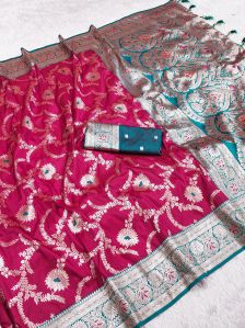Ladies Designer Jacquard Silk Saree