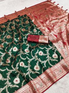 Ladies Designer Jacquard Silk Saree