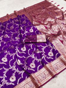 Ladies Designer Jacquard Silk Saree
