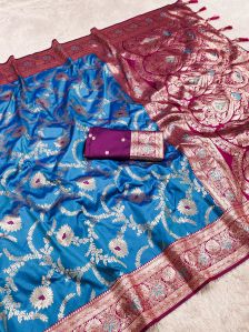 Ladies Designer Jacquard Silk Saree