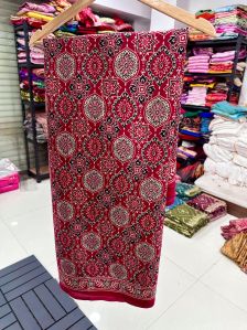 Ladies Ajrakh Saree