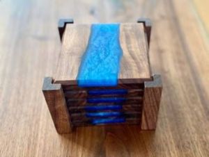 Knop Mop Resin Coasters