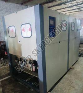 2 Cavity Semi Automatic Pet Blow Moulding Machine