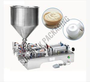 Stainless Steel Double Head Paste Filling Machine
