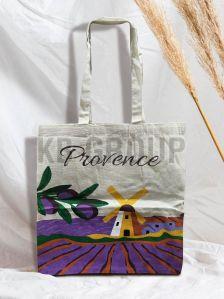Printed Cotton Shoulder Bag