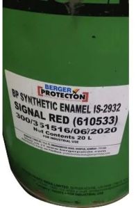 Berger BP Synthetic Enamel Signal Red Paint