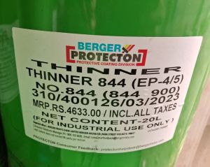 No. 844 Berger Thinner