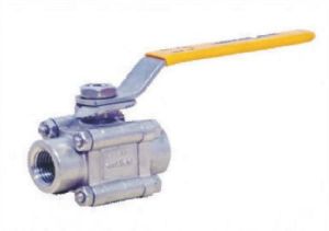 S/W Three Piece Stainless Steel Ball Valve