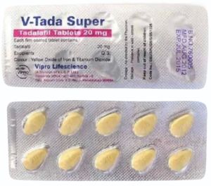 V-Tada Super 20mg Tablets