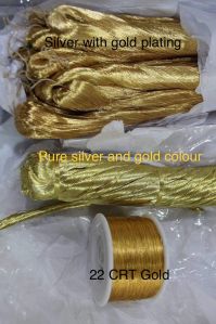 Real Gold Zari Threads
