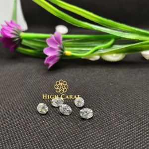 White Oval Cut Lab Grown Diamond Best Sparkling Diamond