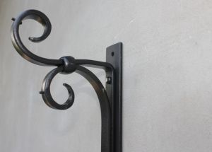 Wrought Iron Curtain Rod