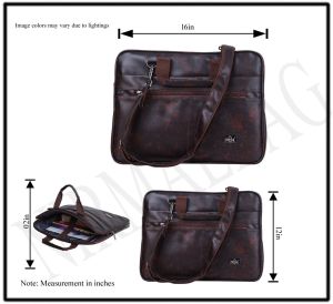 Brown Leather Office Bags