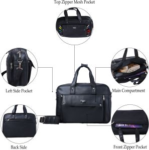 Leather Business Laptop Bag