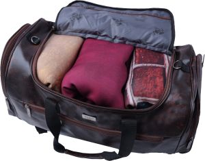 PU Leather Travel Duffle Bag
