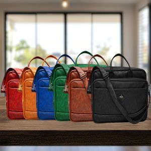 Leather Messenger Bag