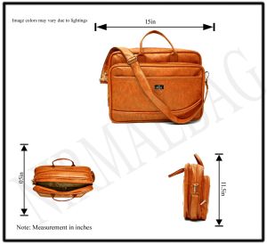 Leather Messenger Bag