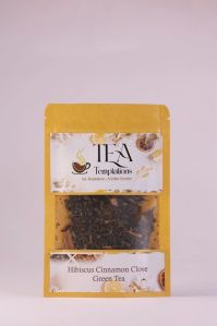 Hibiscus Cinnamon Clove Green Tea