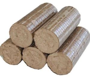 Groundnut Shell Bio Coal Briquette