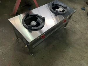 ARTICIA Commercial Two Burner Cooking Range