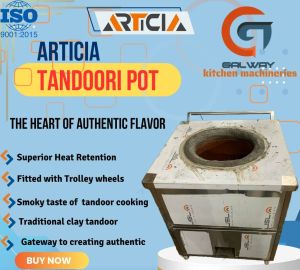 ARTICIA Stainless Steel Tandoori Pot