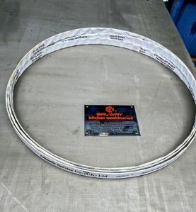 Size: 4 Inch (1511*6.5*0.35) Mm Bone Saw Blade, Stainless Steel