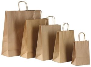 Plain Paper Shopping Bag