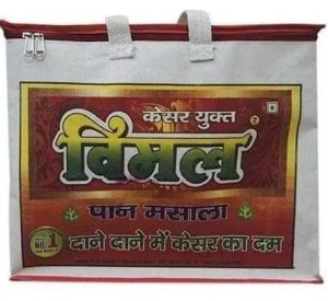Canvas Vimal Pan Masala Packaging Bag