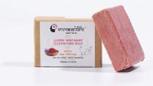 goat milk kesar anti ageing soap