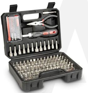 Screwdriver and Bit Set with Carry Box- 151 Pieces