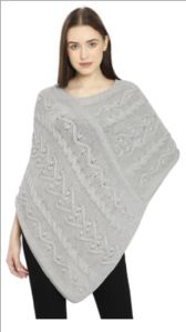 Knitted Cotton Ponchos