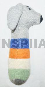 Certified Knitted Cotton Baby Rattle