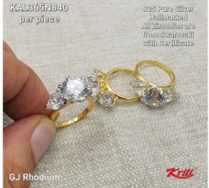 925 Pure Silver Ladies Finger Ring